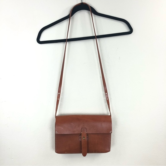 Madewell Bags Madewell Dover Brown Leather Crossbody Bag Poshmark